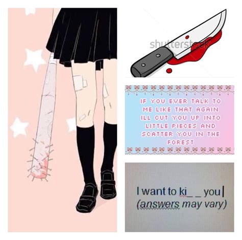 quotev yandere|yandere quotes aesthetic.